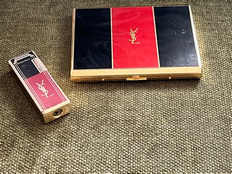 cigarette case ysl|st laurent cigarette case.